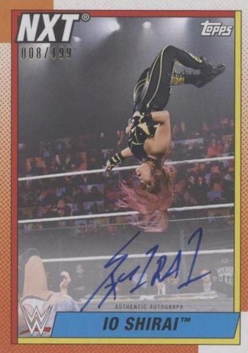 2021 Topps Heritage WWE - Io Shirai #A-IS