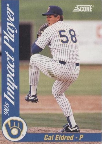 1992 Score - Cal Eldred #89