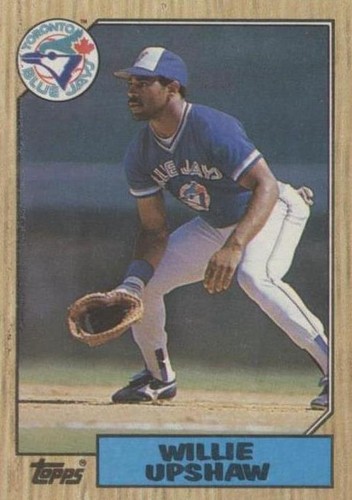 1987 Topps - Willie Upshaw #245