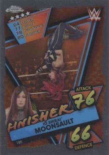2021 Topps Chrome WWE Slam Attax - Io Shirai #195