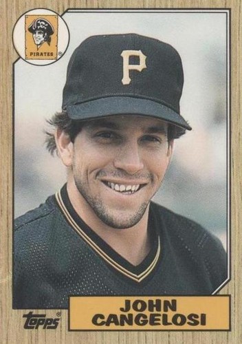 1987 Topps Traded - John Cangelosi #18T