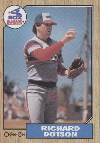1987 O-Pee-Chee - Richard Dotson #211