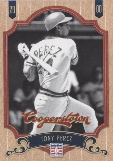 2012 Panini Cooperstown - Тони Перес #89