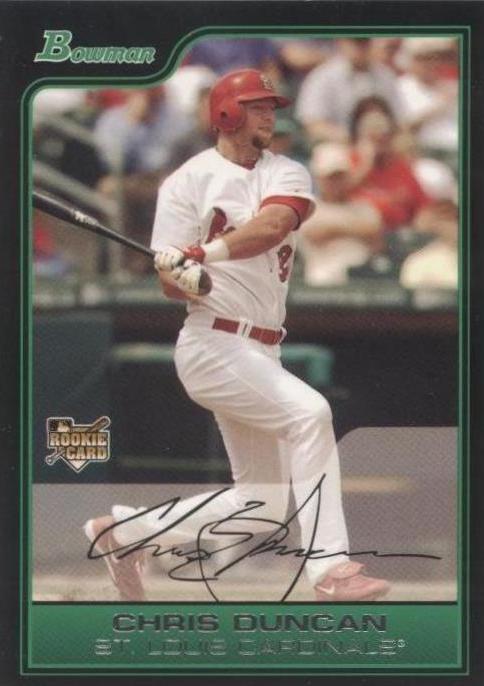 2006 Bowman Draft Picks & Prospects - Chris Duncan #BDP9