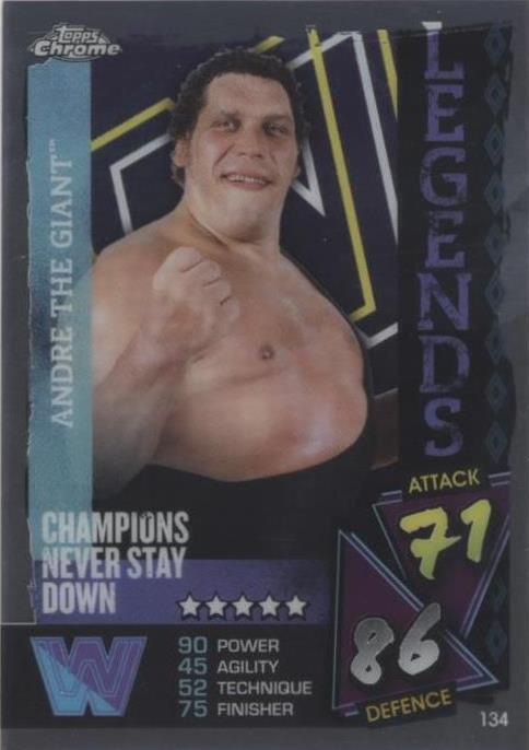 2021 Topps Chrome WWE Slam Attax - Andre the Giant #134