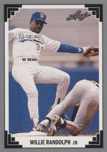 1991 Leaf - Willie Randolph #419