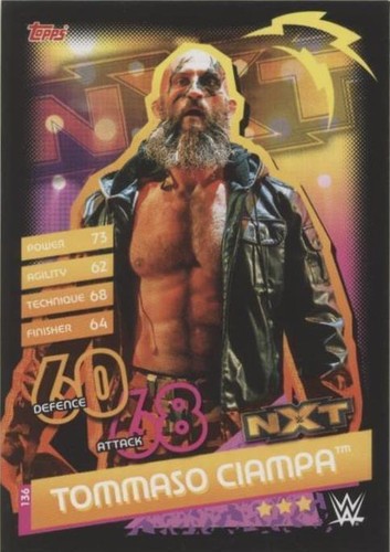 2020 Topps WWE Slam Attax Reloaded - Tommaso Ciampa #136