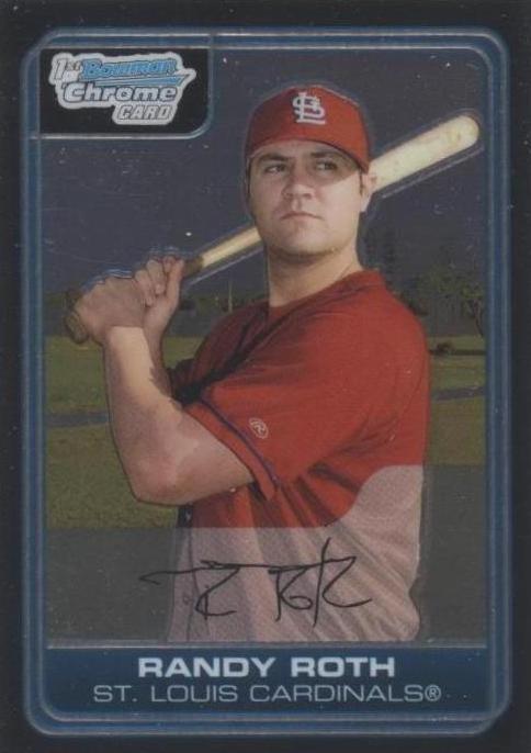 2006 Bowman Chrome - Randy Roth #BC188