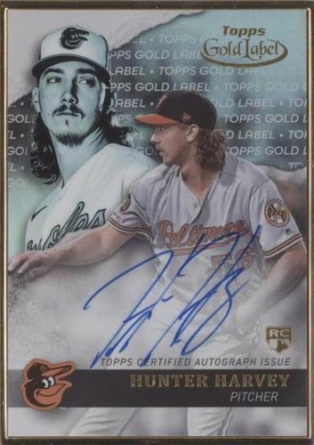 2020 Topps Gold Label - Hunter Harvey #GLA-HH