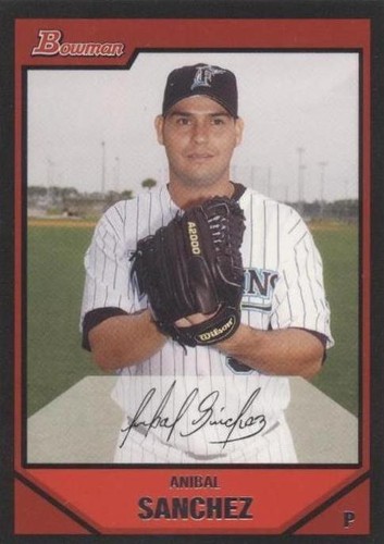 2007 Bowman - Anibal Sanchez #111