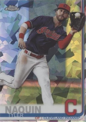 2019 Topps Chrome Sapphire Edition - Tyler Naquin #535
