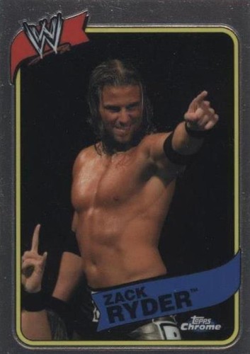 2008 Topps WWE Heritage Chrome - Zack Ryder #18