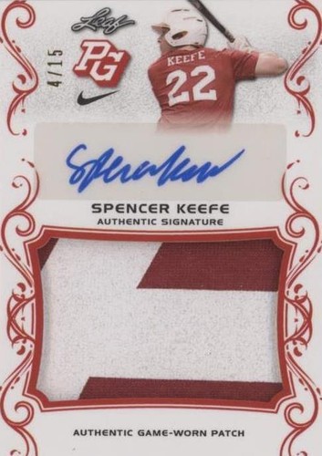 2018 Leaf Perfect Game National Showcase - Spencer Keefe #PA-SK2