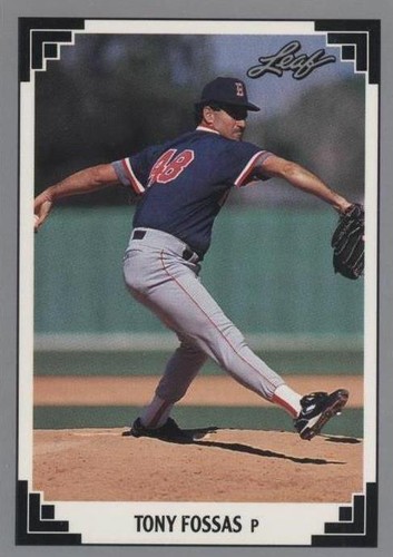 1991 Leaf - Tony Fossas #276