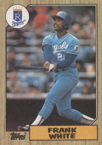 1987 TOPPS #692 FRANK WHITE NM-MT MLB BASEBALL CARD | eBay