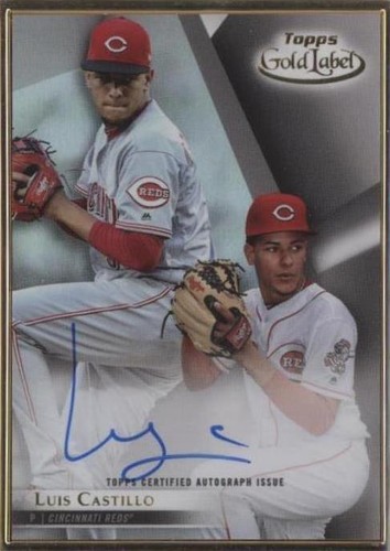 2018 Topps Gold Label - Luis Castillo #FA-LC