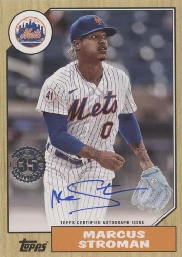 2022 Topps Series 1 - Marcus Stroman #87BA-MS