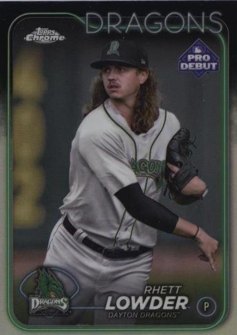 2024 Topps Pro Debut - Rhett Lowder #PDC-92