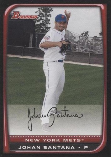 2008 Bowman - Johan Santana #60