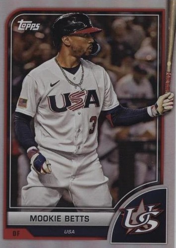 2023 Topps Series 2 World Baseball Classic Mookie Betts Team
