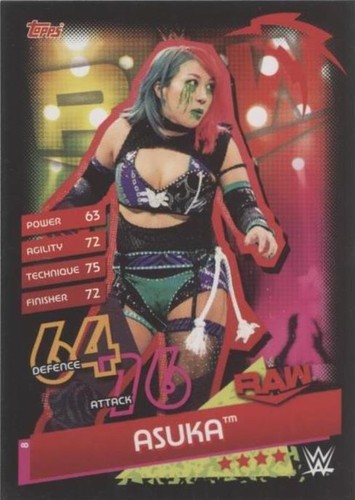 2020 Topps WWE Slam Attax Reloaded - Asuka #8