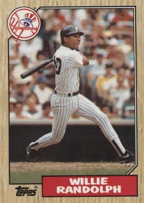 1987 Topps - Willie Randolph #701