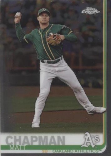2019 Topps Chrome - Matt Chapman #46