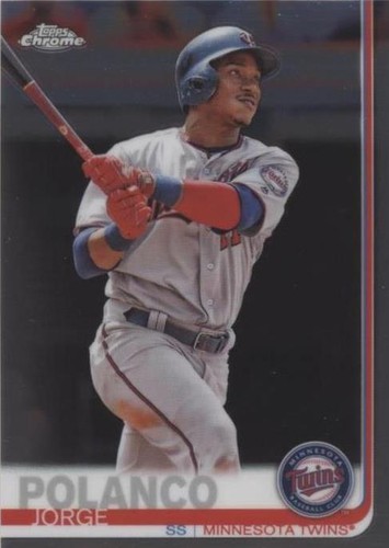 2019 Topps Chrome - Jorge Polanco #81