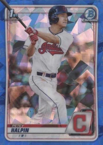 2020 Bowman Chrome Draft Sapphire Edition - Petey Halpin #BD-69