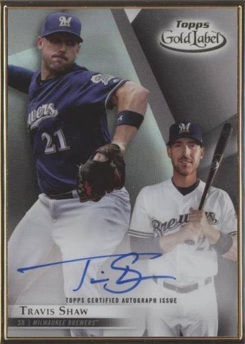 2018 Topps Gold Label - Travis Shaw #FA-ST