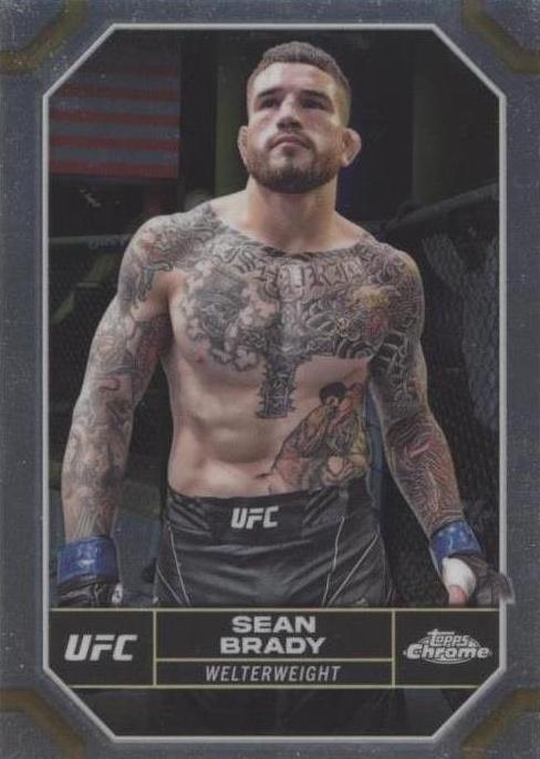 2024 Topps Chrome UFC - Sean Brady #172