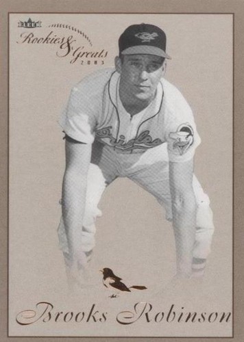 2003 Fleer Rookies & Greats - Brooks Robinson #67
