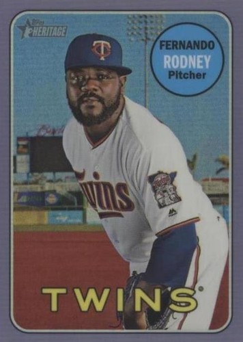 2018 Topps Heritage High Number - Fernando Rodney #THC-544