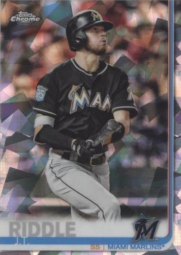 2019 Topps Chrome Sapphire Edition - Jt Riddle #607