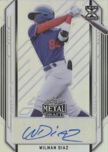 2021 Leaf Metal Draft - Wilman Diaz #BA-WD1