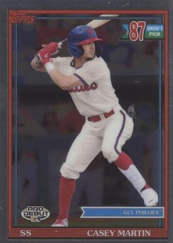 2021 Topps Pro Debut - Casey Martin #PDC-177