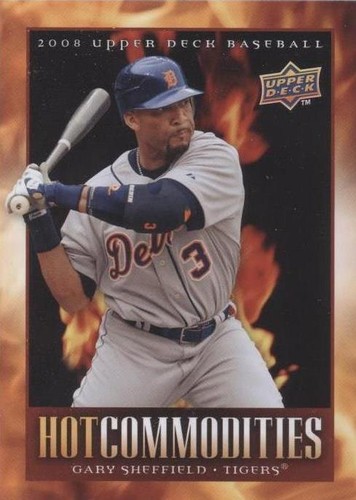 2008 Upper Deck - Gary Sheffield #HC15