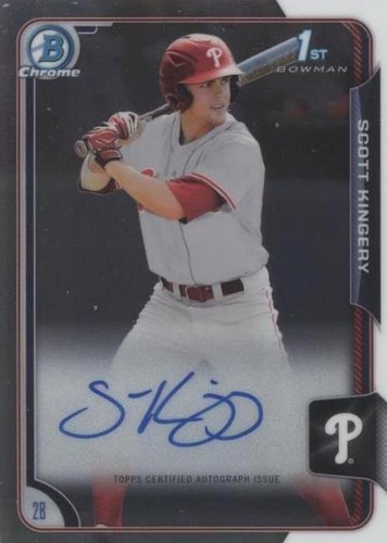 2015 Bowman Draft - Scott Kingery #BCA-SK