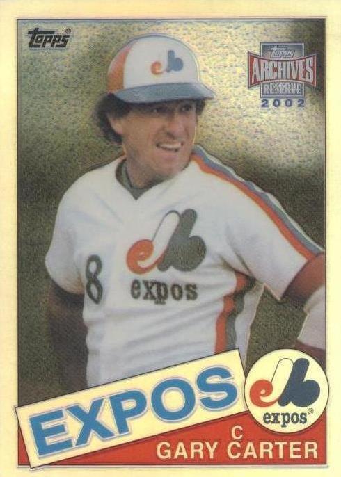 2002 Topps Archives Reserve - Gary Carter #17