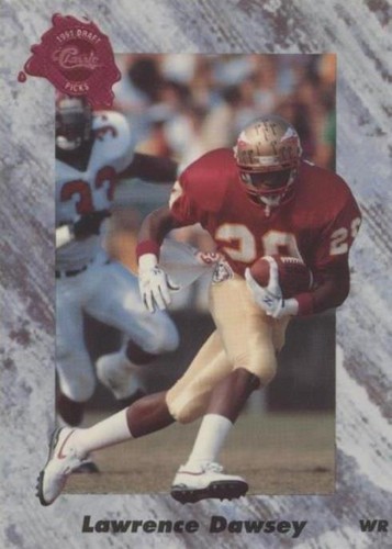 1991 Classic Draft Picks Lawrence Dawsey #222
