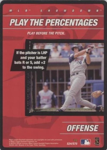 2001 MLB Showdown - Troy Glaus #S24