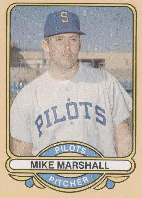 Renata Galasso 1982 1969 Seattle Pilots - Mike Marshall #6