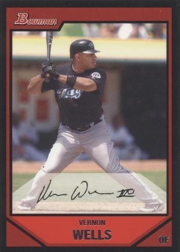 2007 Bowman - Vernon Wells #195