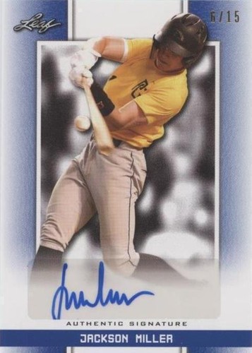 2019 Leaf Perfect Game National Showcase - Jackson Miller #BA-JM2