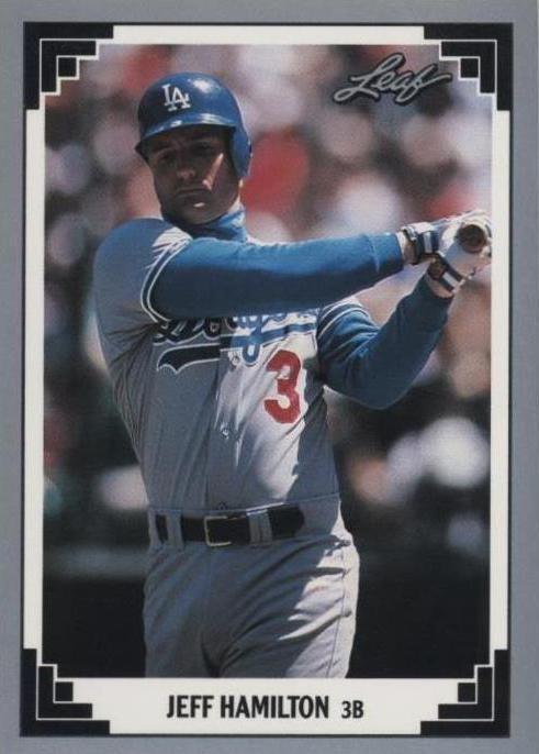 1991 Leaf - Jeff Hamilton #509