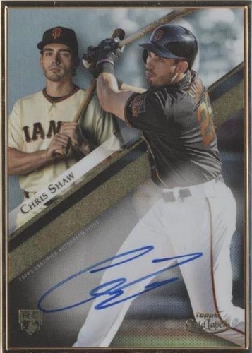 2019 Topps Gold Label - Chris Shaw #GLA-CSH