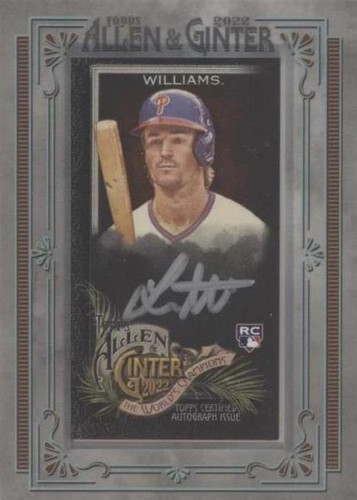 2022 Topps Allen & Ginter X - Luke Williams #MA-LW