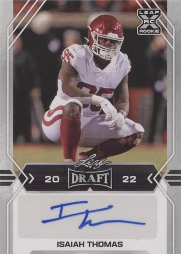 2022 Leaf Draft Isaiah Thomas #BA-IT1