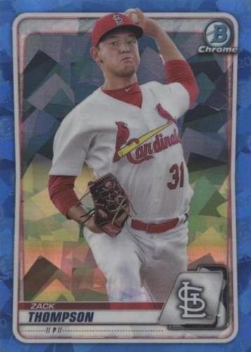 2020 Bowman Chrome Sapphire Edition - Zack Thompson #BCP-6