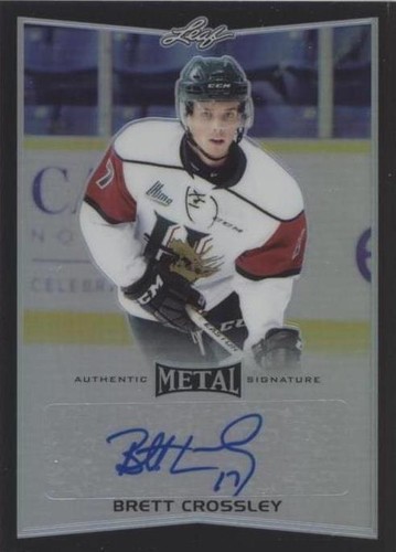 2015-16 Leaf Metal - Brett Crossley #BA-BC1